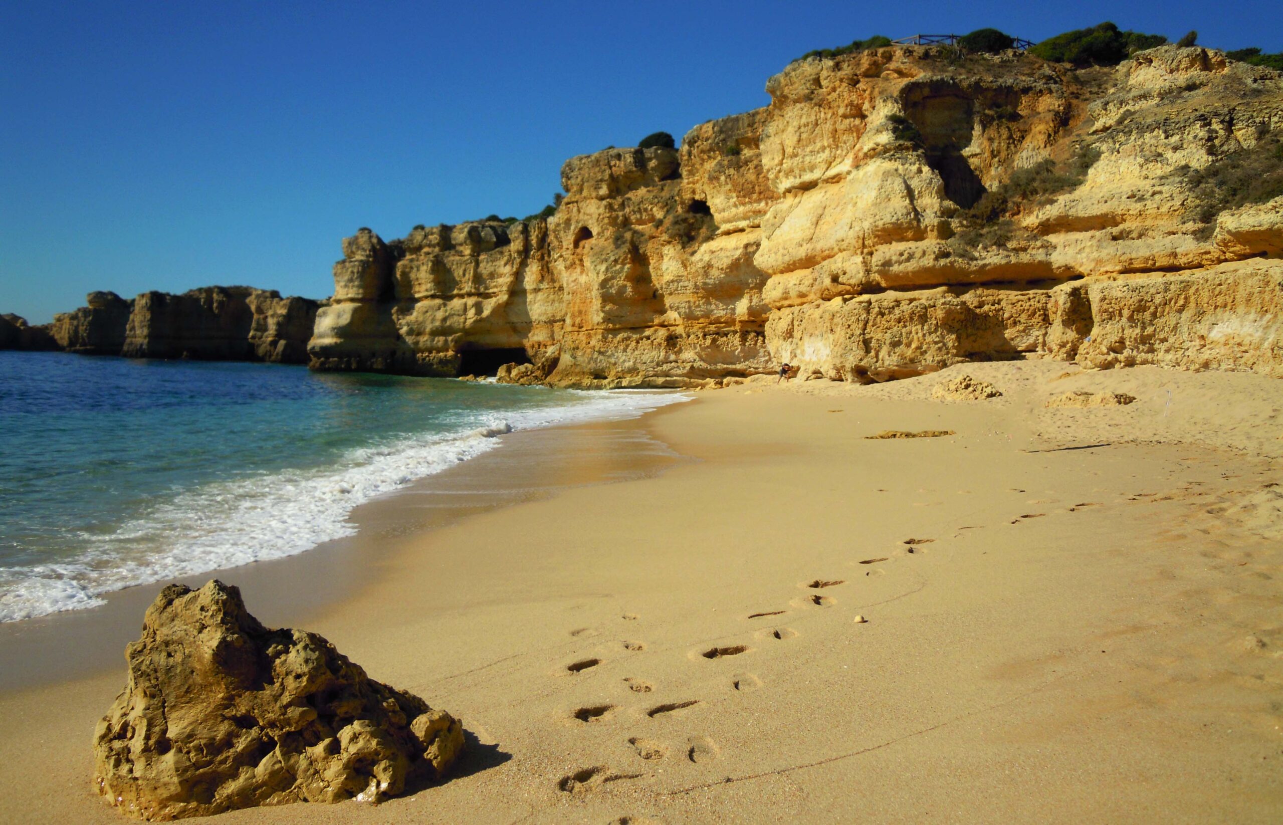 best beaches in the albufeira – praia da coelha