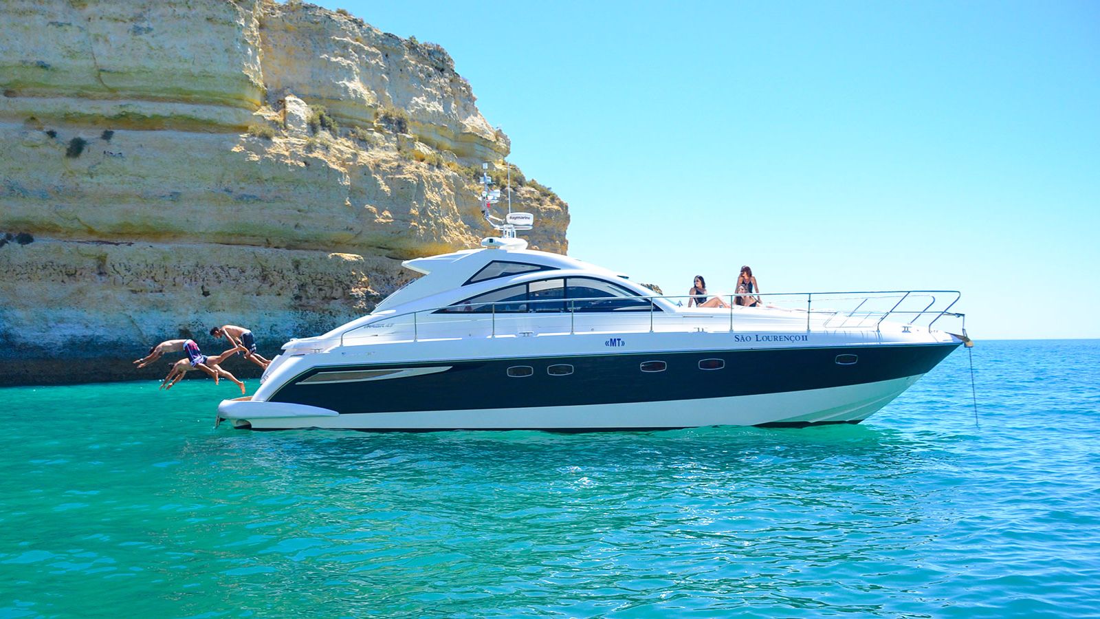 luxury boat rental algarve