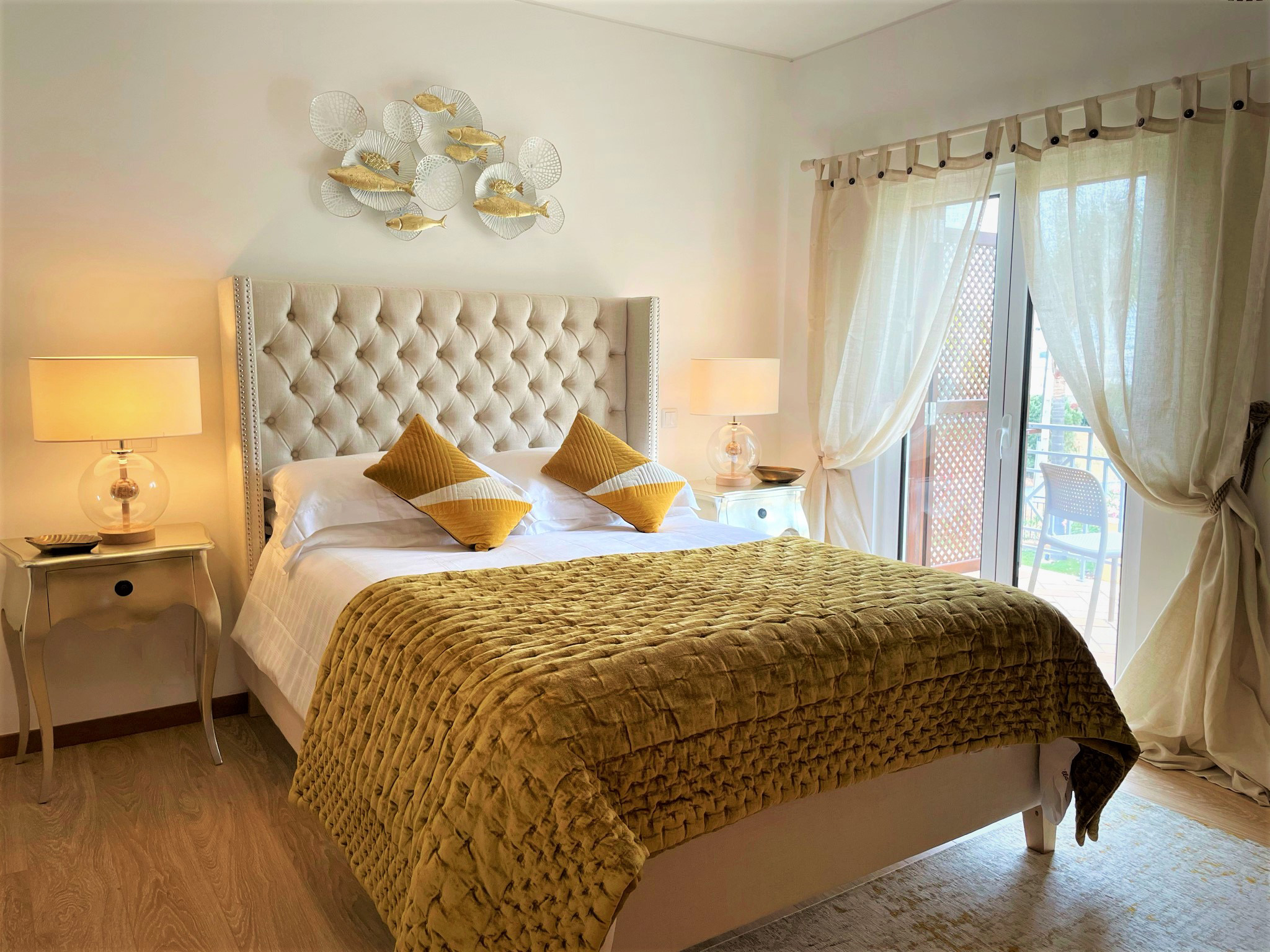 Villa Cascata master bedroom