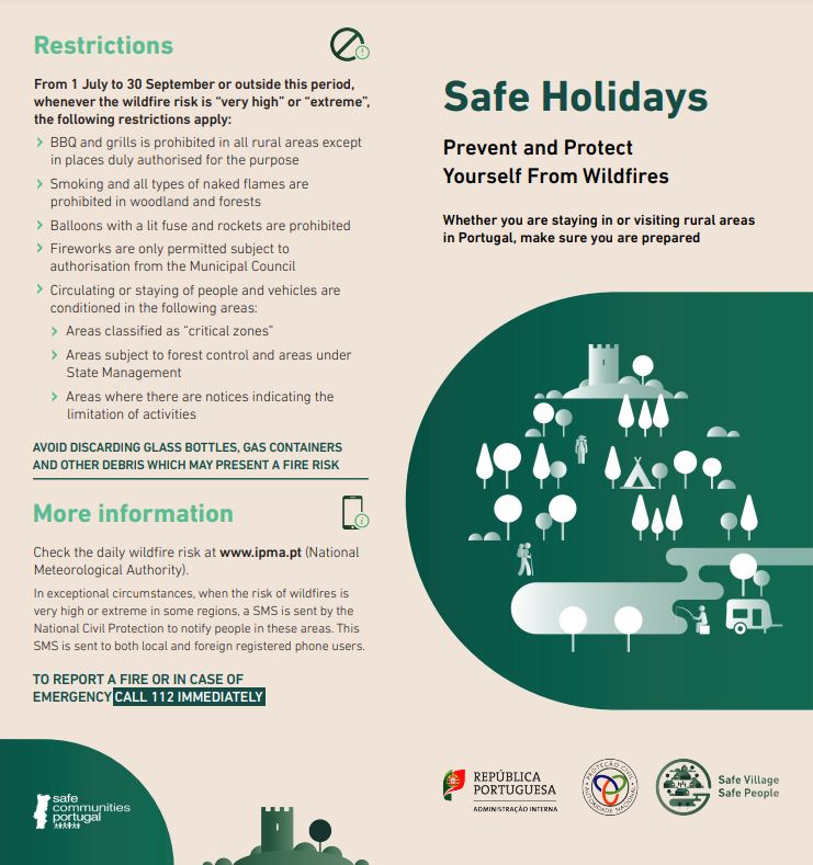Safe holiday for everyone in Portugal