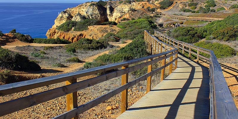 Alvor Boardwalk, Algarve, Portugal